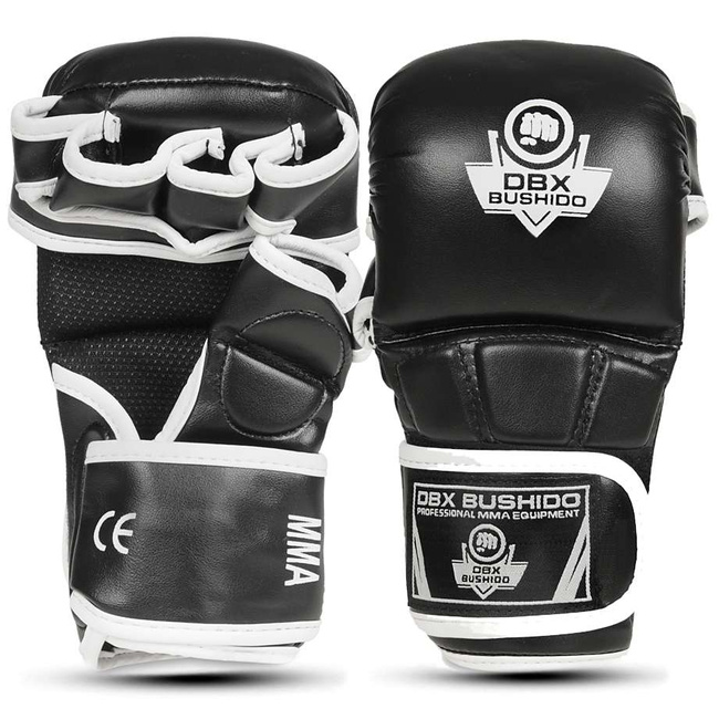 Rękawice MMA sparingowe M - Phantom White - Valor Series | DBX Bushido