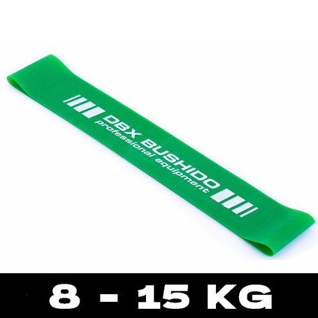 Power Band MINI - Guma Treningowa do ćwiczeń mobility - ZIELONA 8-15 kg