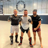 Ochraniacze na piszczele M - Phantom Red | DBX Bushido