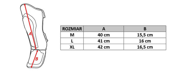 OFERTA SPECJALNA! PRZECZYTAJ OPIS! - Ochraniacze na piszczele L - Taver Black