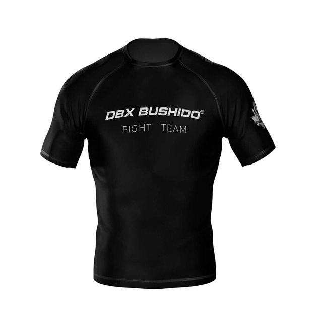 Koszulka kompresyjna "Team" typu Rashguard powstała z materiału DBX MORE DRY L
