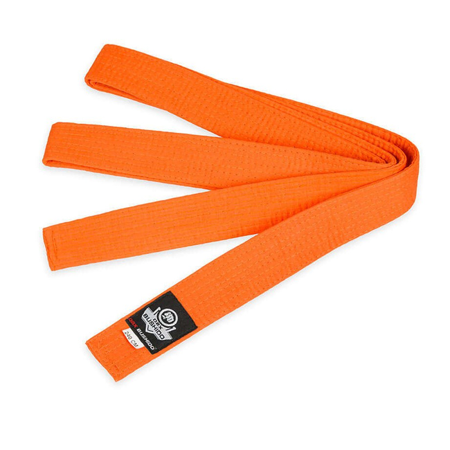 Pas do kimona karate - pomarańczowy 260 cm