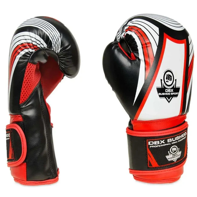 Rękawice bokserskie 6oz dla dzieci - Junior Red | DBX Bushido