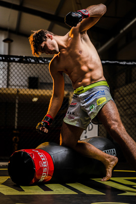 Rękawice MMA M - Flow - Valor Series | DBX Bushido