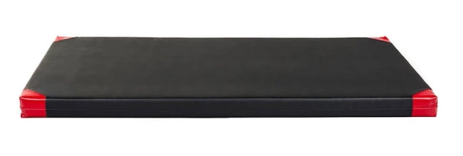MOCNY MATERAC GIMNASTYCZNY 10CM R60-BLACK DO ĆWICZEŃ