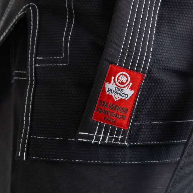  OFERTA SPECJALNA! PRZECZYTAJ OPIS! - Kimono / GI do treningu BJJ - Czarne DBX ELITE A3 + PAS