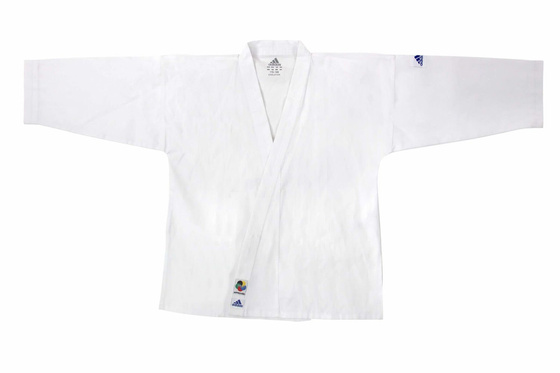 Kimono do Karate  - Karatega  Adidas WKF z białym pasem - 130 - 140  cm