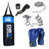 80 cm / 15 kg - Zestaw Bokserski dla Dzieci DBX Junior Niebieski + łańcuch | DBX Bushido