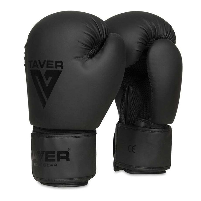 Rękawice bokserskie 14oz - TAVER Black - Origin Series