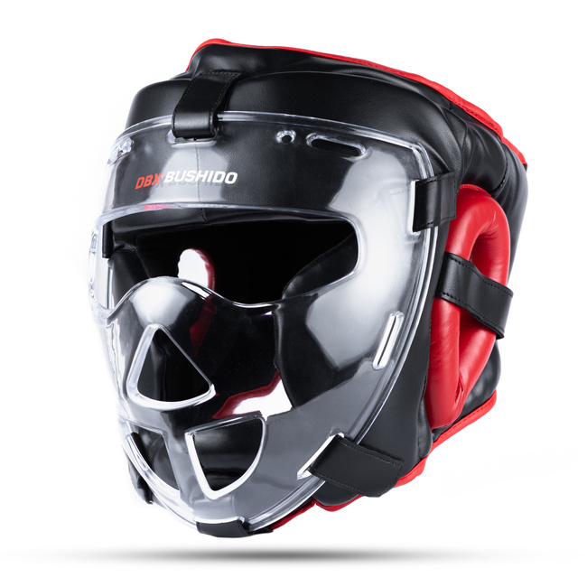 Kask bokserski z maską poliwęglanową M - Hannibal | DBX Bushido