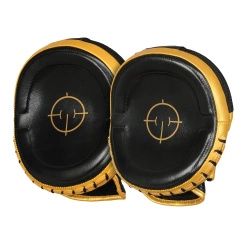 Łapy trenera ze skóry naturalnej | ProFighter | Zestaw 2 sztuk | DBX Bushido