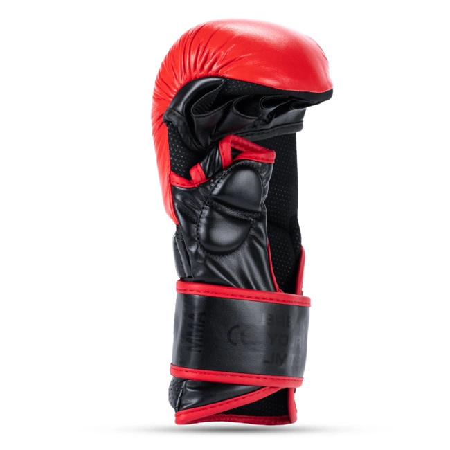 Rękawice MMA sparingowe L - Warrior Red - Legacy Series