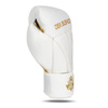 OFERTA SPECJALNA! PRZECZYTAJ OPIS! - Rękawice bokserskie PREMIUM ze skóry naturalnej "HAMMER - WHITE 8 oz
