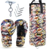 Zestaw Cartoon Red Worek + rękawice - 70 cm 10 kg| DBX Bushido
