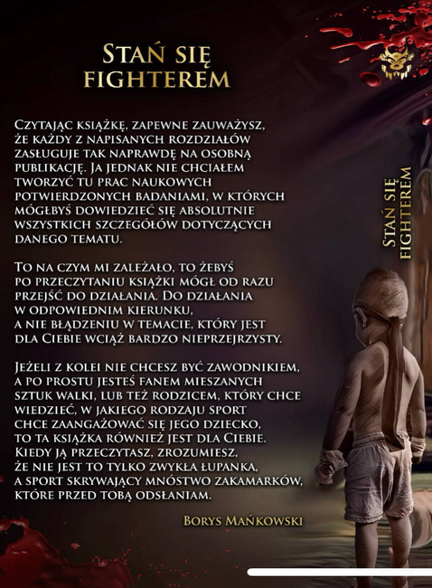 Książka Stań się Fighterem - Borys Mańkowski 