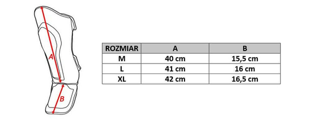 Ochraniacze na piszczele XL - Phantom White | DBX Bushido
