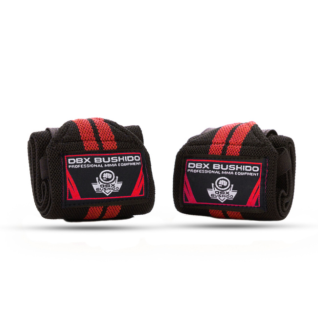 Elastyczne usztywniacze / ściągacze nadgarstka | Black/Red | DBX Bushido