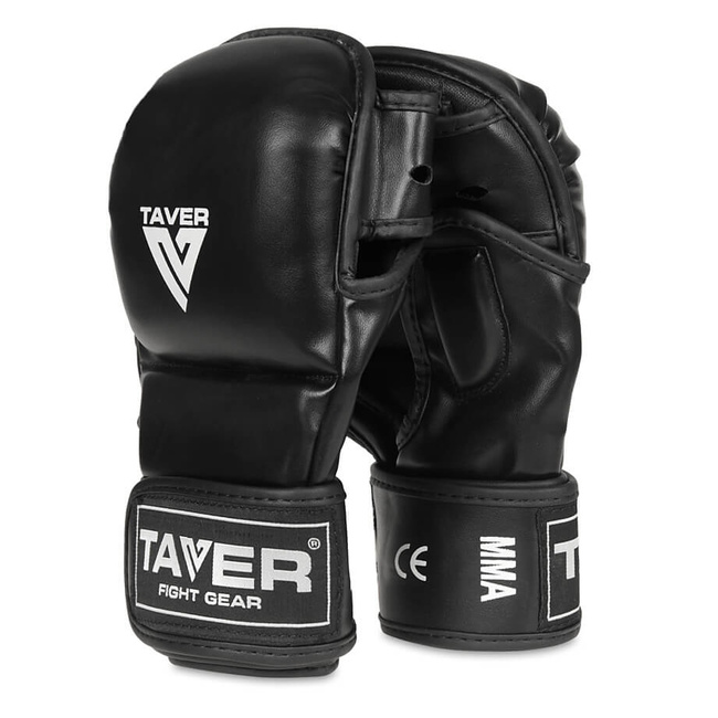 Rękawice MMA sparingowe M - Taver Black - Origin Series