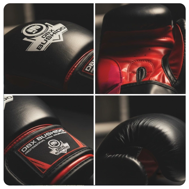 Rękawice bokserskie 16oz - Classic Red - seria Origin | DBX Bushido