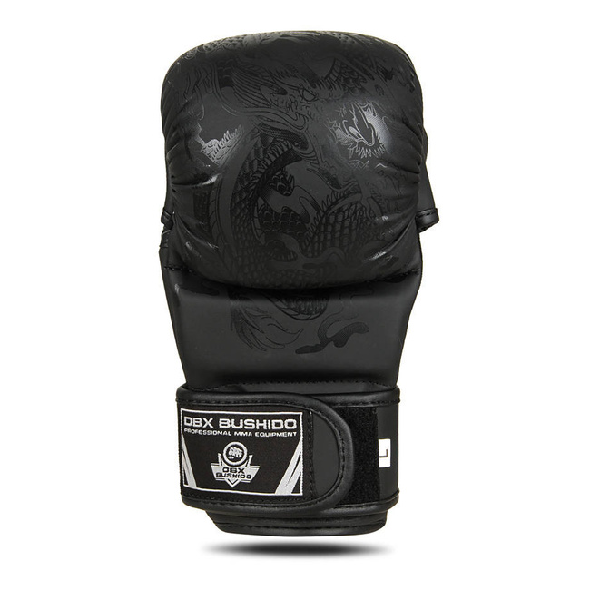 Rękawice MMA sparingowe M - Black Master - Valor Series