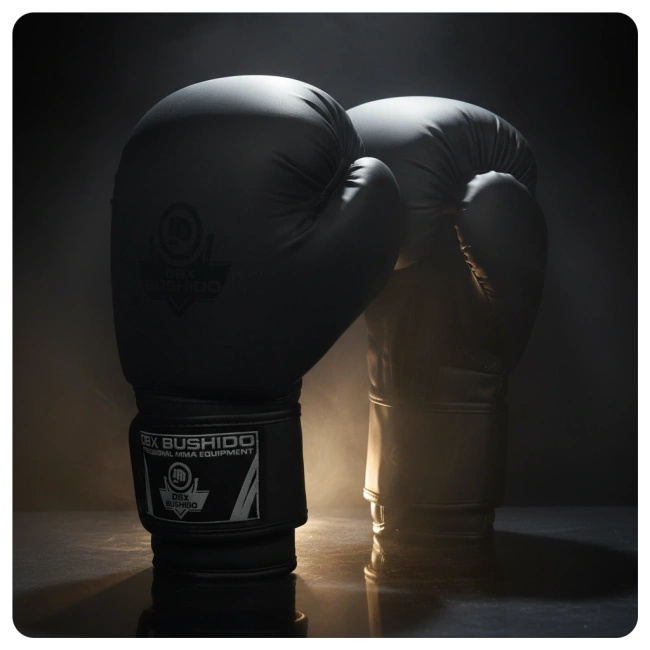 Rękawice bokserskie 10oz - Black Master -  Valor Series | DBX Bushido