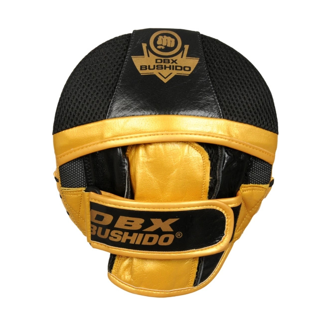 Łapy trenera ze skóry naturalnej | ProFighter | Zestaw 2 sztuk | DBX Bushido