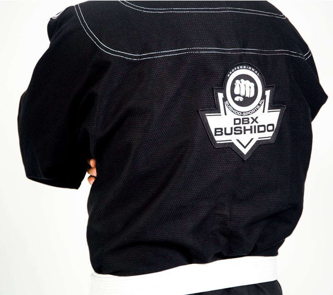  OFERTA SPECJALNA! PRZECZYTAJ OPIS! - Kimono / GI do treningu BJJ - Czarne DBX ELITE A3 + PAS