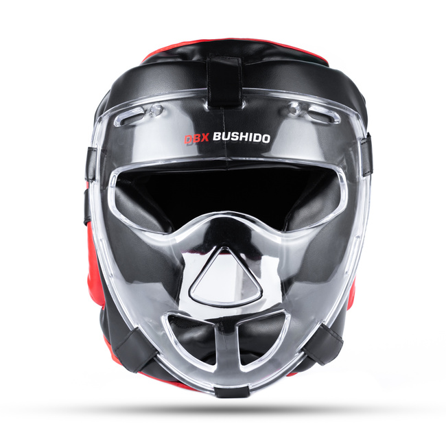 Kask bokserski z maską poliwęglanową M - Hannibal | DBX Bushido