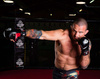 Rękawice MMA sparingowe S/M - Phantom Red - Valor Series