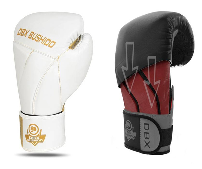 Rękawice bokserskie 10oz - Hammer White - Legacy Series | DBX Bushido