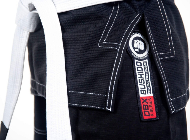 Kimono / GI do BJJ dla dzieci Czarne + pas GRATIS - X-SERIES M1