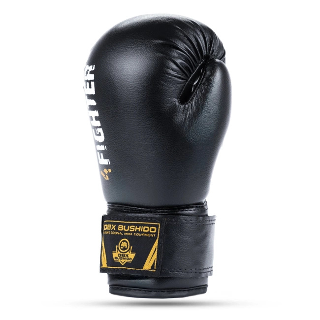 Rękawice bokserskie 6oz dla dzieci - 4Fighter Black | DBX Bushido