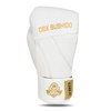 OFERTA SPECJALNA! PRZECZYTAJ OPIS! - Rękawice bokserskie PREMIUM ze skóry naturalnej "HAMMER - WHITE 8 oz