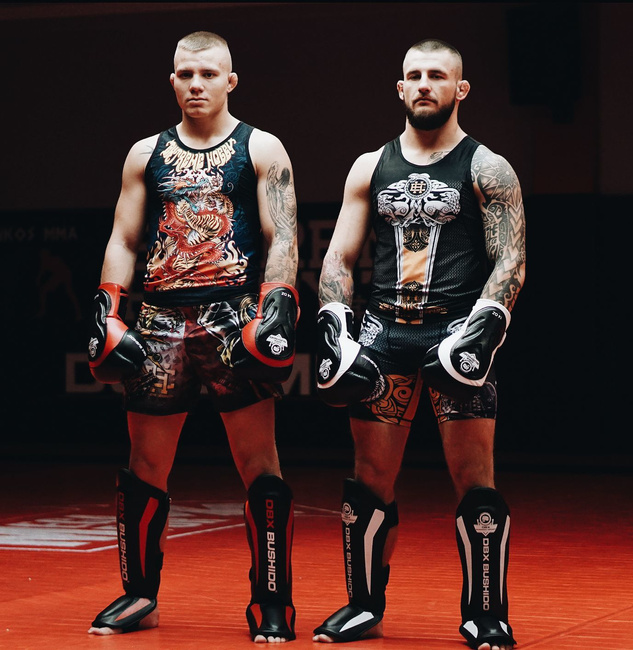 Rękawice bokserskie 10oz - Blaze White - Legacy Series | DBX Bushido