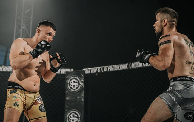 Rękawice MMA sparingowe M - Taver Black - Origin Series