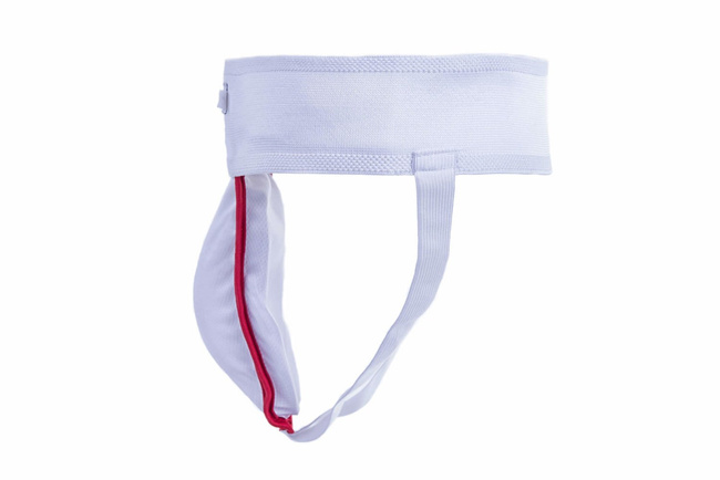 Suspensor Męski Ochraniacz Krocza - Biały - XL | DBX Bushido