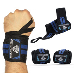 Elastyczne usztywniacze / ściągacze nadgarstka | Black/Blue | DBX Bushido