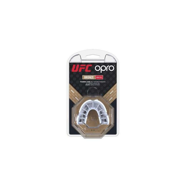 Ochraniacz na zęby DLA DZIECI Opro UFC Bronze - biały
