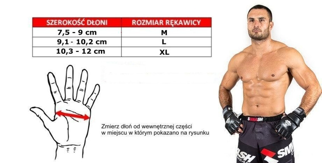 BUDO-E 1 Rękawice do MMA DBX BUSHIDO L