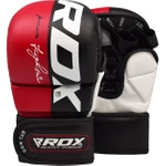 RDX REX T6 - RĘKAWICE DO MMA SPARINGOWE CZERWONE S