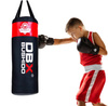 80 cm / 15 kg - Worek Bokserski + Rękawice + Piłka bokserska Zestaw na prezent dla Dzieci DBX Junior  | DBX Bushido