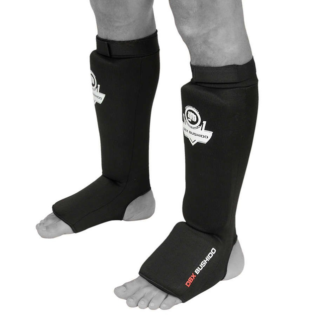 Elastyczne ochraniacze na piszczele M - Shinrage Black | DBX Bushido