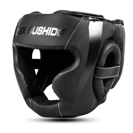 Kask Treningowy Czarny Mat - "Black Master"  - L