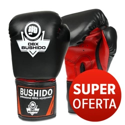 OFERTA SPECJALNA! PRZECZYTAJ OPIS! - RĘKAWICE BOKSERSKIE SPARINGOWE BUSHIDO 12 OZ Model ARB-407