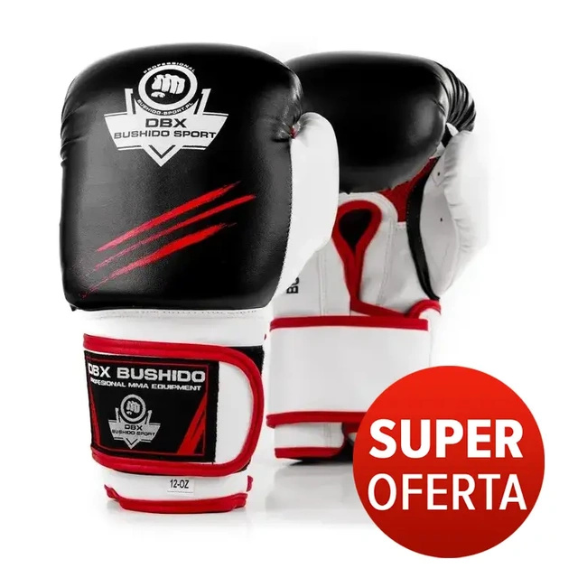 OFERTA SPECJALNA - PRZECZYTAJ OPIS - RĘKAWICE BOKSERSKIE SPARINGOWE BUSHIDO 12oz  B-2v3