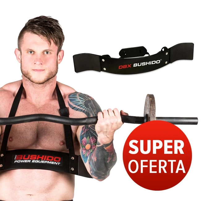 OFERTA SPECJALNA! PRZECZYTAJ OPIS! - ARM BLASTER BUSHIDO PRZYRZĄD DO ĆWICZENIA BICEPSA ARB-730