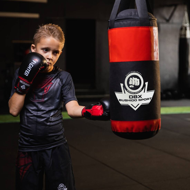 Rękawice bokserskie 6oz dla dzieci - 4Fighter Red | DBX Bushido