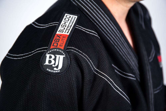  Kimono / GI do treningu BJJ - Czarne DBX ELITE A3 + PAS