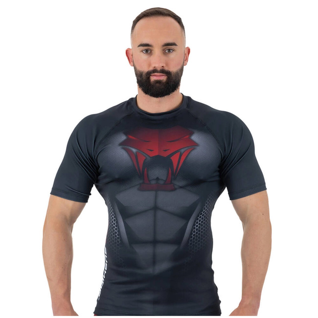 Koszulka kompresyjna "Snake" typu Rashguard powstała z materiału DBX MORE DRY XXL