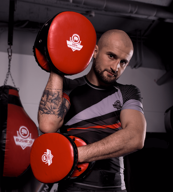 Dwustronne łapy trenera - packi trenerskie ARF-1119 | Zestaw 2 sztuk | DBX Bushido